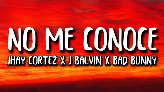 Jhayco - No Me Conoce (Remix) Ft. J Balvin